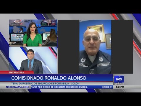 Detalles del dispositivo de seguridad en Portobelo, Colón por el Comisionado Ronaldo Alonso