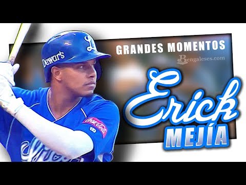 Atrapadas, incogibles y jonrones de ERICK MEJÍA en - GRANDES MOMENTOS