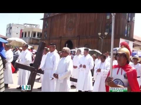 Santa Elena: Se realizó la procesión del balo de la cruz