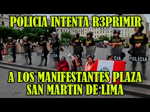 MANIFESTANTES SE PRONUNCIAN DESDE CENTRO DE LIMA PARA EXIGIR JUSTICIA POR LOS FALL3CIDOS  DEL PERÚ..