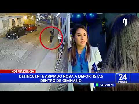 Detienen a Lulu: Delincuente asaltó a clientes de gimnasio en Independencia