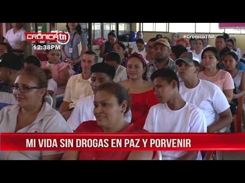 MIFAM lanza Plan para prevenir consumo de drogas en Boaco - Nicaragua