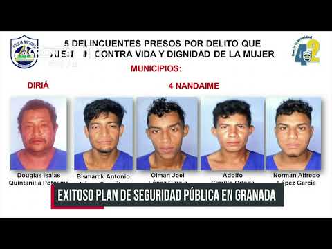 17 hombres enfrentarán a la justicia por violencia contra las mujeres en Granada - Nicaragua