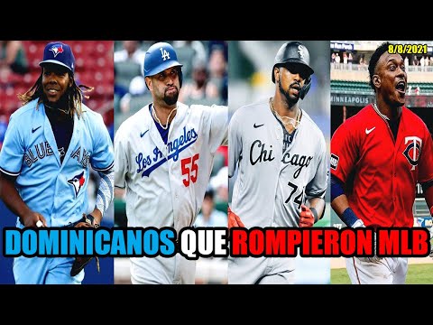 VLADY JR, ALBERT PUJOLS, ELOY JIMÉNEZ, JORGE POLANCO ¡BRILLAN! - DOMINICANOS QUE ROMPIERON MLB