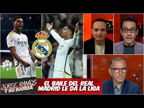 LA LIGA Real Madrid ya amarró el título en España con una tunda al Girona | Jorge Ramos y Su Banda