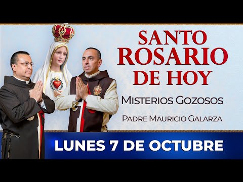 Santo Rosario de Hoy | Lunes 7 de Octubre - Misterios Gozosos #rosario