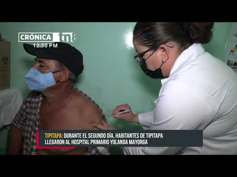 Jornada de vacunación contra el COVID-19 no se detiene en Tipitapa - Nicaragua