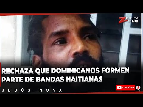 Jesús Nova rechaza que dominicanos formen parte de bandas haitianas