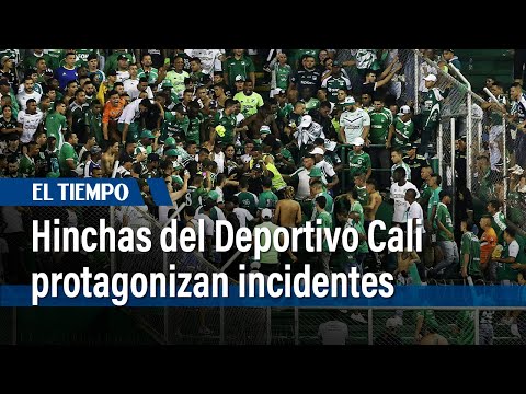 De nuevo, hinchas del Deportivo Cali protagonizan incidentes en Palmaseca | El Tiempo