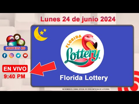 Florida Lottery EN VIVO ?Lunes 24 de junio 2024 -- 9:40 PM #loteriasdominicanas