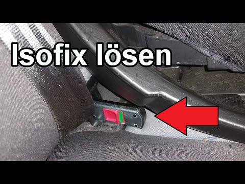 Isofix Base ausbauen - Isofix lösen (Kindersitz entfernen) Anleitung