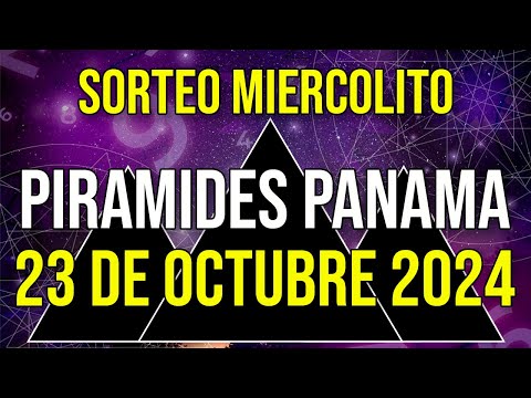 Pirámide Loteria Panamá para hoy Miércoles 23 de Octubre 2024 Lotería de Panamá