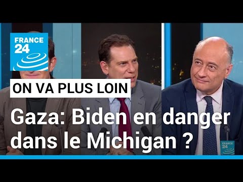 Gaza: Biden en danger dans le Michigan ? • FRANCE 24