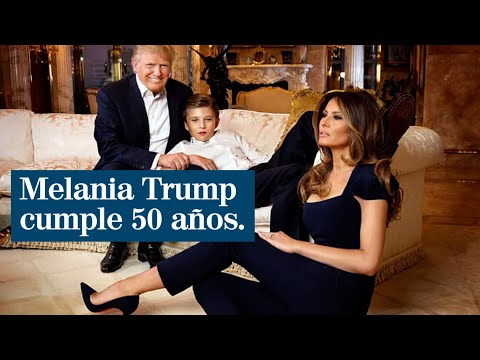 Melania Trump cumple 50 años