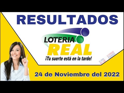 Loteria Real De hoy Jueves 24  de Noviembre del 2022