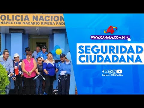Policía Nacional de Nicaragua inaugura unidad de seguridad ciudadana en San Lorenzo, Boaco