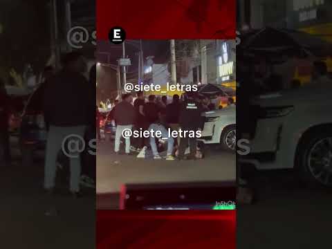 Entre seguridad y valet parking del Bar Bunny Acoxpa golpean a jóvenes