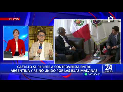 Pedro Castillo reconoce soberanía de Argentina sobre las Islas Malvinas