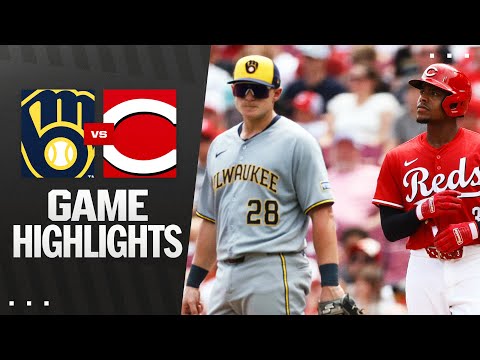 Brewers vs. Reds Game Highlights (8/17/25) | MLB Highlights