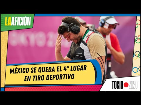 Jorge Orozco quedo cerca del podio en tiro deportivo en Tokio 2020