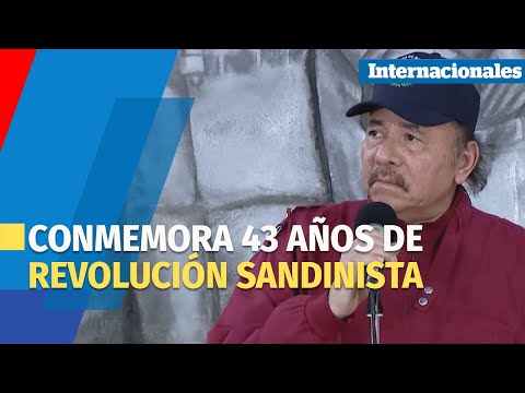 Sin sus aliados, Daniel Ortega conmemora 43 años de Revolución Sandinista
