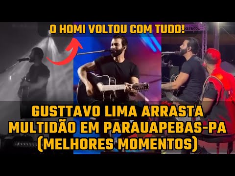 Gusttavo Lima arrasta MULTIDÃO em Parauapebas-PA e faz SHOWZAÇO (Melhores momentos)