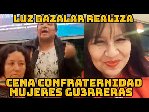 LIMA MUJERES GUERRERAS REALIZARON CENA DE CONFRATERNIDAD JUNTO LUZ BAZALAR ..