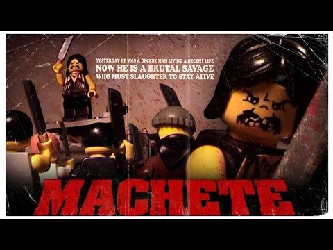 El trailer de Machete en Lego