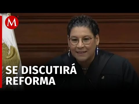 Ministra Lenia Batres se reúne con diputados electos para discutir reforma al Poder Judicial