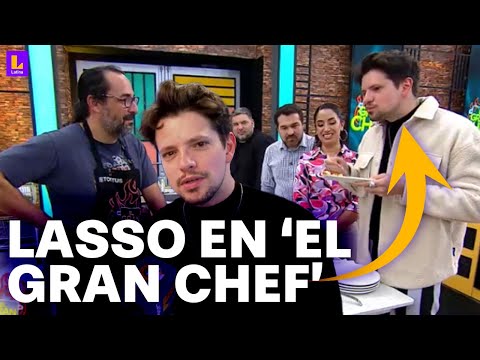 Lasso en El Gran Chef Famosos: Cantante venezolano fue invitado como jurado