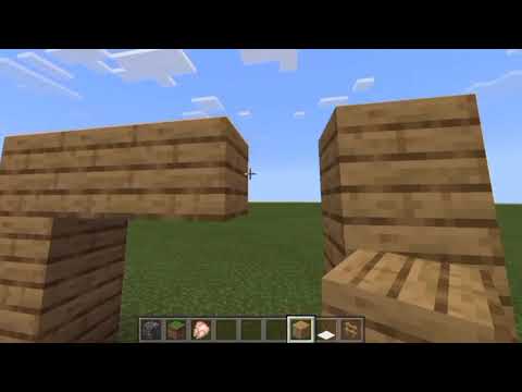[Minecraft]-สอนสร้างประตูล่องห