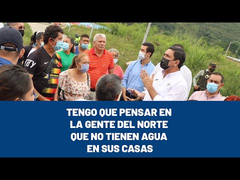 Tengo que pensar en la gente del norte que no tiene agua en sus casas, Juan Carlos Cárdenas