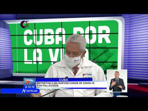 Reporta Cuba 8666 nuevos casos positivos de COVID-19