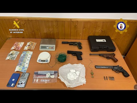 Desmantelado un punto de manipulación y venta de cocaína en Calasparra (Murcia)