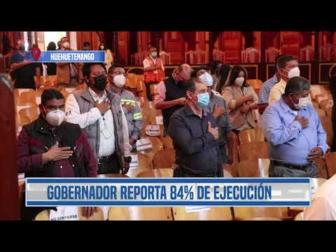 Gobernador de Huehuetenango presenta informe de primer año de gestión