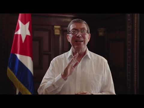 Mensaje del Canciller Bruno Rodríguez Parrilla: Cuba tiene derecho a vivir sin bloqueo