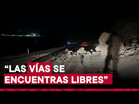 Sismo en Arequipa: situación de las carreteras tras temblor de 7.0