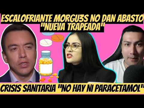 Viviana Veloz hizo trizas las mentiras de Daniel Noboa por CRISIS SANITARIA No hay medicinas