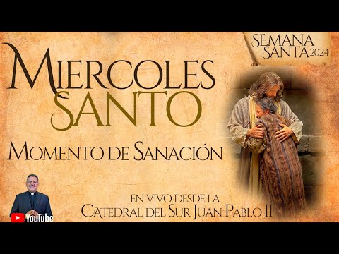 EN VIVOMIERCOLES SANTO  I Retiro, Santa Misa, Santo Rosario,Coronilla I SemanaSanta2024
