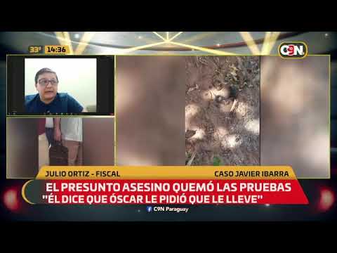 Caso Ibarra: Óscar Caballero quemó bandolera y documentos