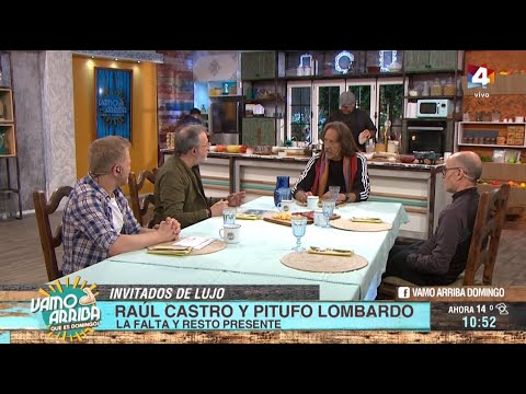 Vamo Arriba que es domingo - Invitados de lujo: Raúl Castro y Pitufo Lombardo