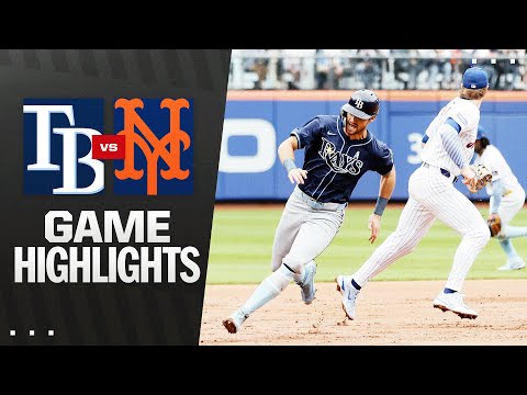 Rays vs. Mets Game Highlights (6/15/25) | MLB Highlights