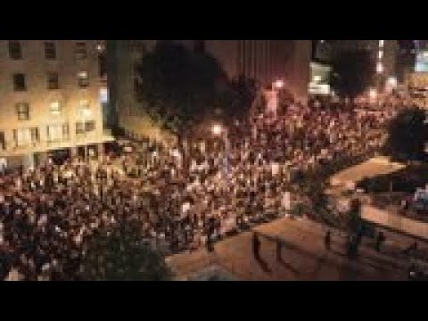 Thousands in anti-Netanyahu protest in Jerusalem
