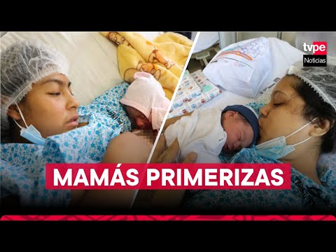 MAMÁS PRIMERIZAS celebran el DÍA DE LA MADRE en la Maternidad de Lima