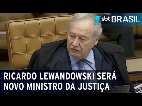 Lula anuncia Ricardo Lewandowski como novo ministro da Justiça | SBT Brasil (11/01/24)