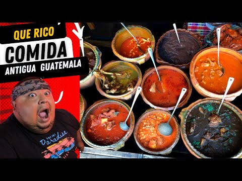 Lo mas rico de Antigua Guatemala es Su comida y su gente  LInda