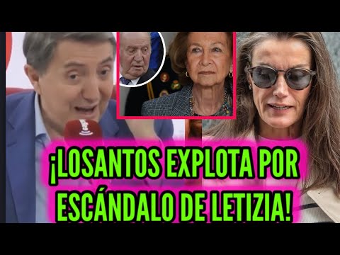 JIMÉNEZ LOSANTOS EXPLOTA! POR REINA LETIZIA Y ANUNCIA LO PEOR DEL REY JUAN CARLOS Y BÁRBARA REY