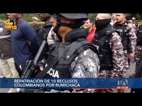 10 personas privadas de libertad fueron repatriadas a Colombia