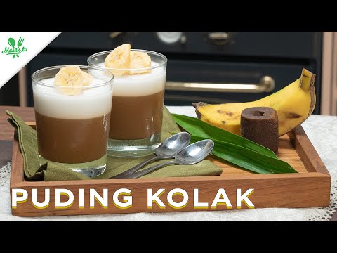 RESEP KOLAK PISANG JADI PUDING! LEMBUT, ENAK, MUDAH DIBUAT, & BIKIN NAGIH! | Puding Kolak