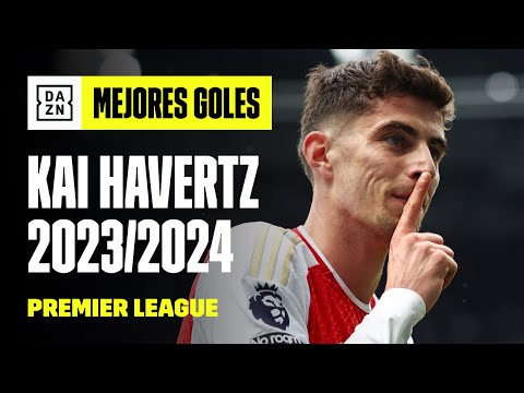Mejores goles de Kai Havertz con el Arsenal en la Premier League 2023/2024 | Highlights y resumen